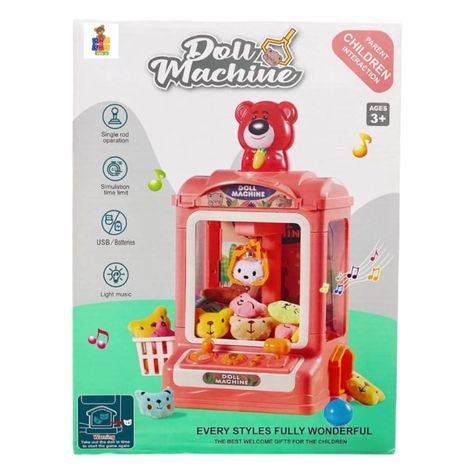 MAQUINA GARRA JUGUETES AGARRA PELUCHES OSSI NC26-4