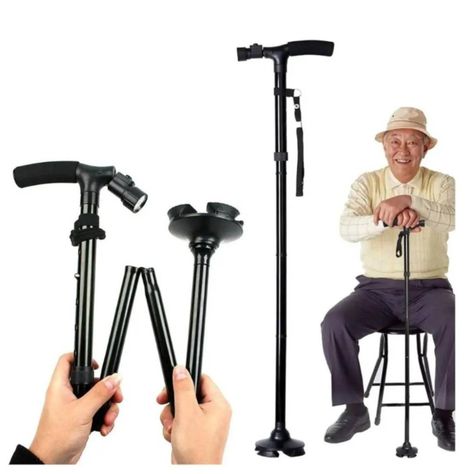 Baston Flexible Plegable e iluminacion Mx33-1