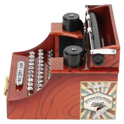 Maquina Escribir Caja de música Retro vintage Nb63-3