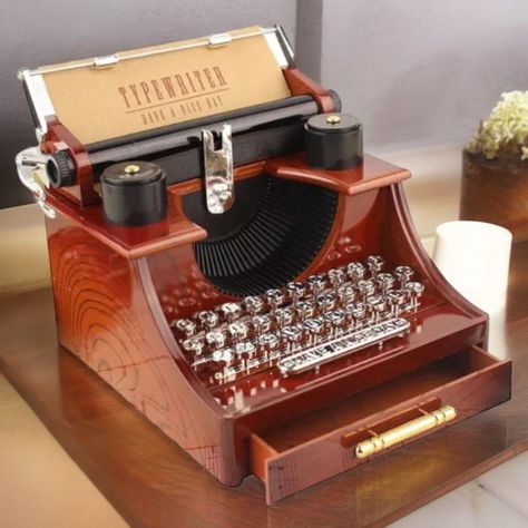Maquina Escribir Caja de música Retro vintage Nb63-7