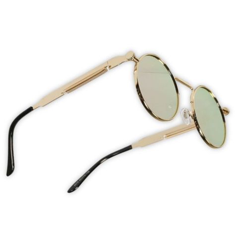 Lentes de sol retro Punk lennon Rose + estuche My07-2