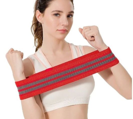 3 Bandas Elásticas Tela Loop Profesional Antideslizante AA35-0