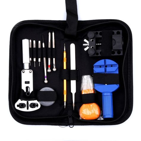  KIT 16 HERRAMIENTAS RELOJES RELOJ + FUNDA AM71-0