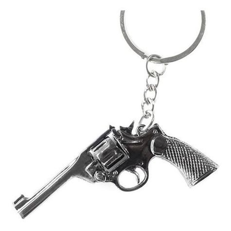 LLAVERO METÁLICO REVOLVER MAGNUM AH01-0
