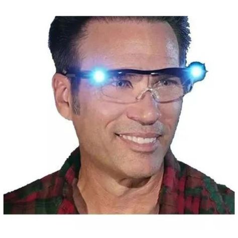 Lentes Lupa Luz Led Anti Luz Azul 160% Recargable Na89-0