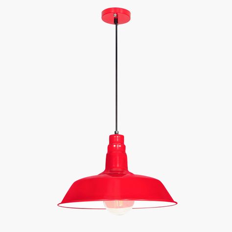 Lámpara de Colgar ISI Rojo-0