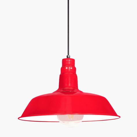 Lámpara de Colgar ISI Rojo-3