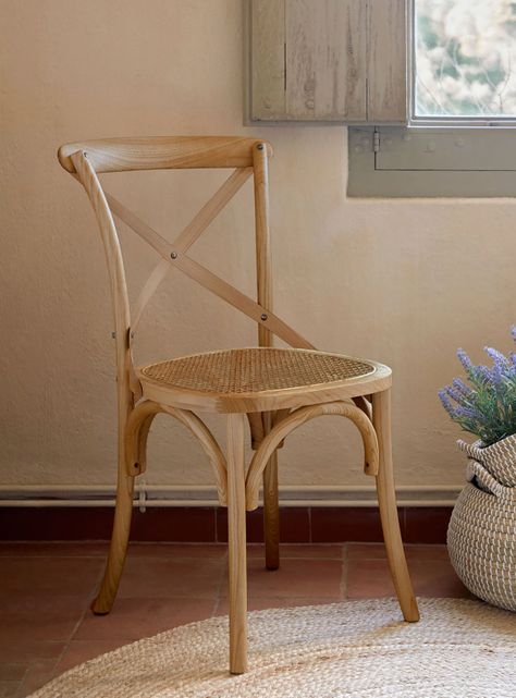 Silla Madera Tradition Junco Olmo Envejecido-5