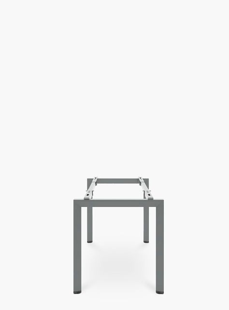 Base de Escritorio Neo Extensible 140 - 200 x 70 Gris claro-4