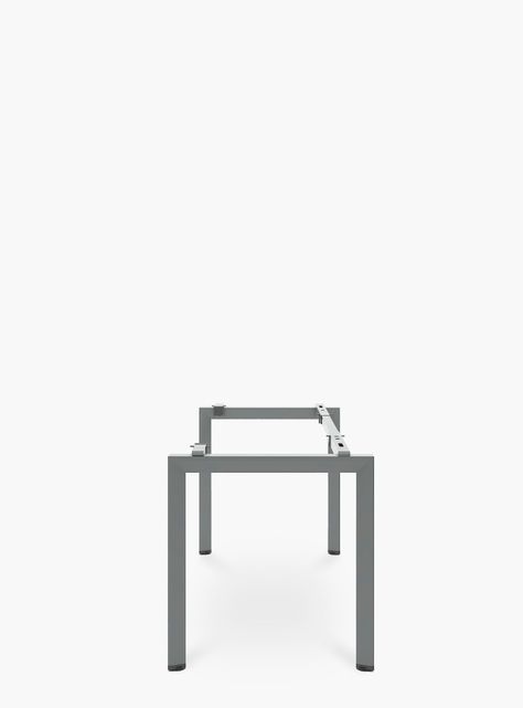 Base de Escritorio Neo Extensible 140 - 200 x 70 Gris claro-6