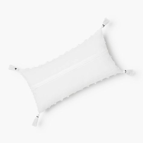Funda Cojin algodón Royal 60x30 Blanco-2