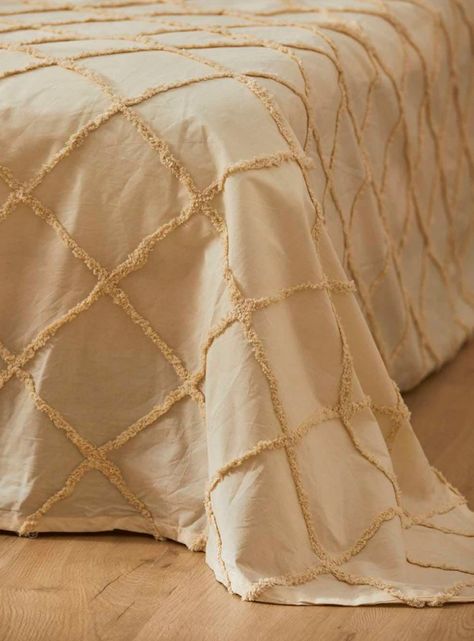 Cubrecama Royal2 240x260 Crudo (cama 2 plazas o Queen)-4