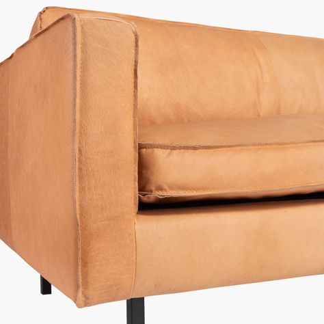 Sofa 3C Sinatra Cuero Cognac-3