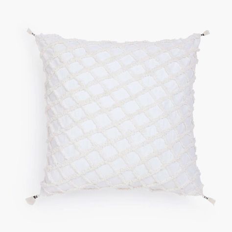 Funda Cojin algodón Royal 45x45 Blanco-0