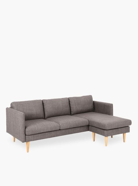 Seccional 2 Cuerpos Molly izq/der Gris-5