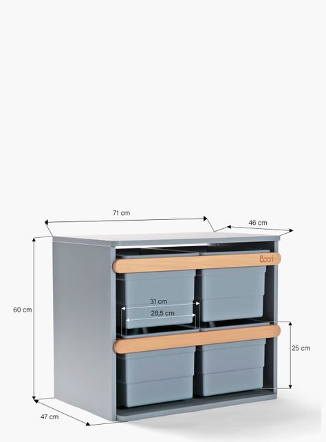 Organizador Infantil Tidy Celeste-4