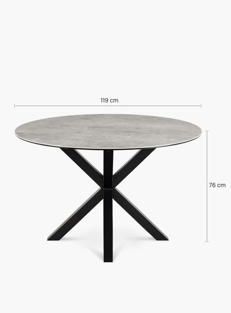 Mesa Comedor Heaven Gris-4