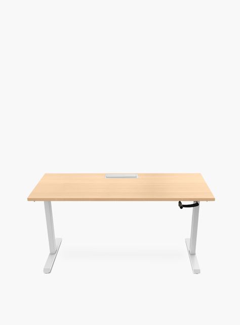 Escritorio Cosmo 160x70 Ajustable con Pasacables-3