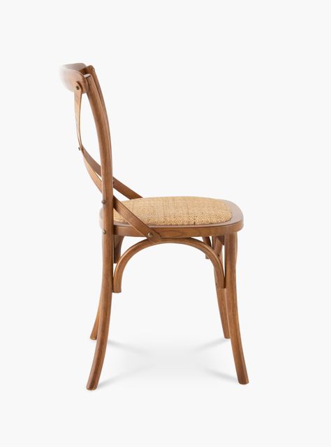 Silla Madera Tradition Rattan Nogal-3