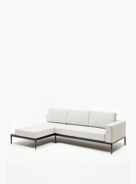 Seccional 2C + Chaise Izquierdo Long Bay Gris-4