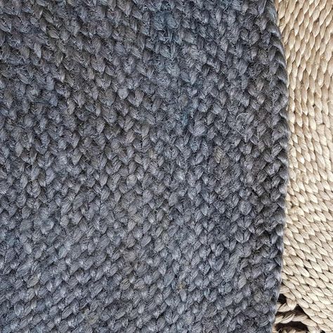 Alfombra Redonda Yute Gobi 120 Gris-1