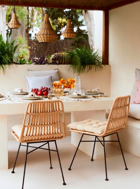 Silla Comedor ratan sintetico Creta-1