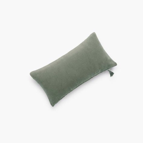 Funda Cojin Velur 30x60 Menta-0