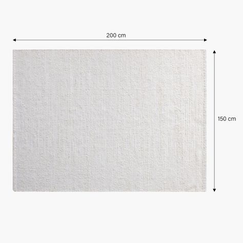 Alfombra Lana Cejar 150x200 Crudo-2