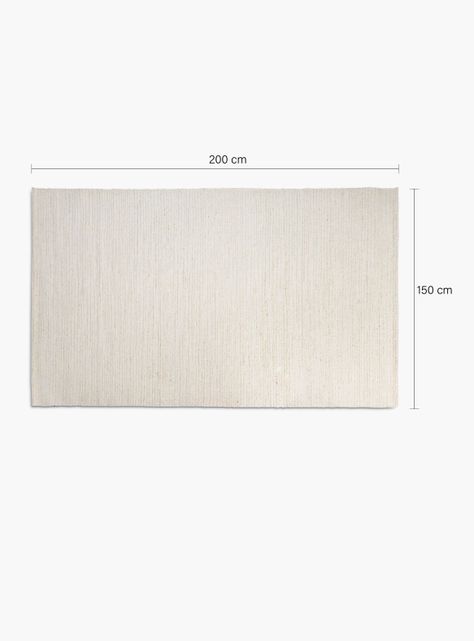 Alfombra Lana Cejar 150x200 Crudo-6