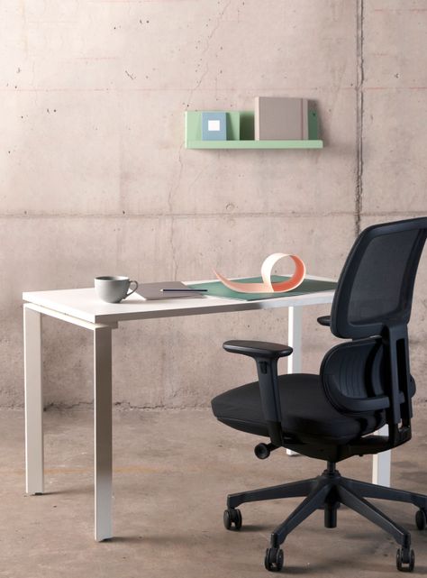 Escritorio Space 160x70 Blanco-7