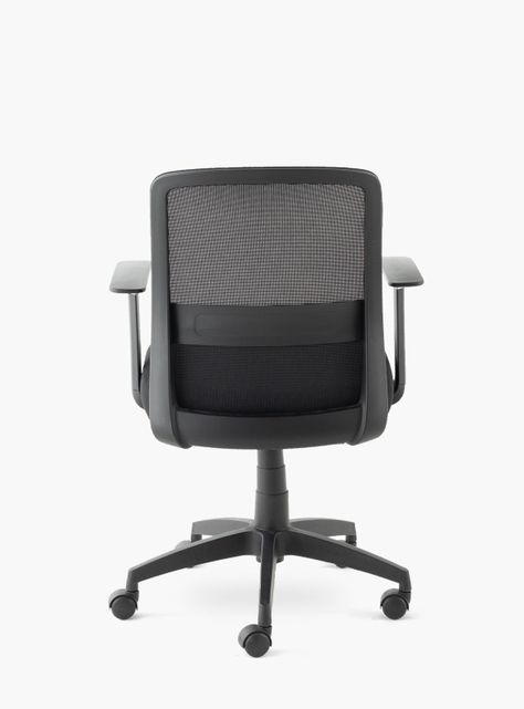 Silla Oficina Mesh Negro-4