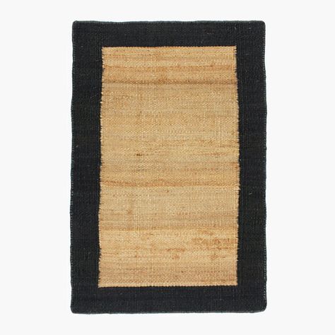 Alfombra Yute Nubia 300x400 Negro-0