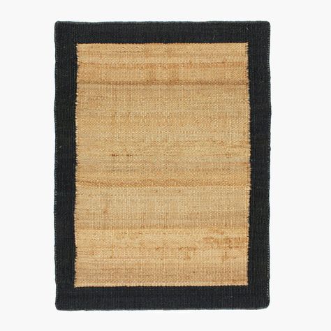 Alfombra Yute Nubia 300x400 Negro-1