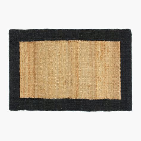 Alfombra Yute Nubia 300x400 Negro-2
