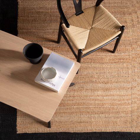 Alfombra Yute Nubia 300x400 Negro-3