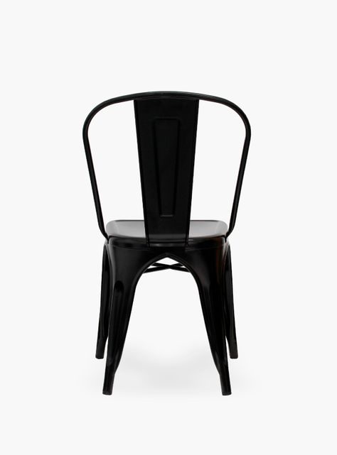 Silla Tolix Réplica Negro-5