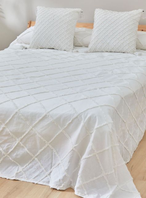 Cubrecama Royal2 180x260 Blanco-1
