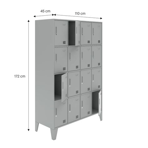Locker metálico L4A4-2
