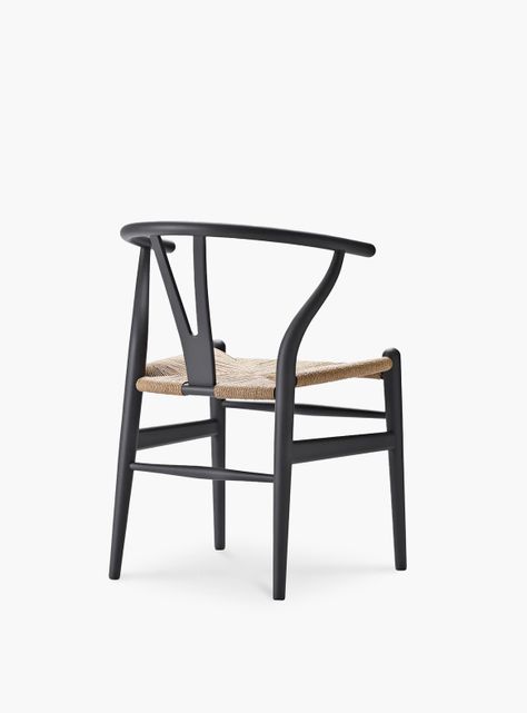 Silla Madera Wishbone Negro-3