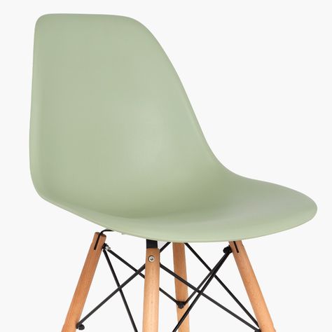 Silla DSW Réplica Eames Menta-1