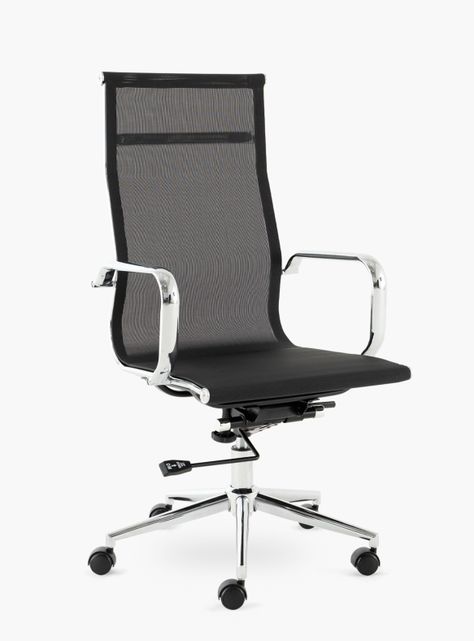 Silla oficina Carson Alta Negro-2