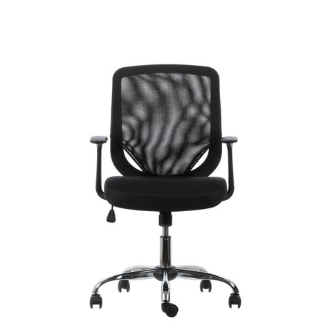 Silla Escritorio Bend Cromada Br Fijo-0
