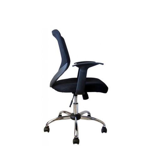 Silla Escritorio Bend Cromada Br Fijo-3