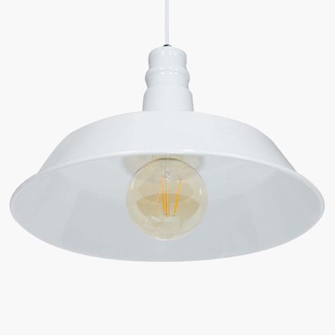 Lámpara de Colgar ISI Blanco-2
