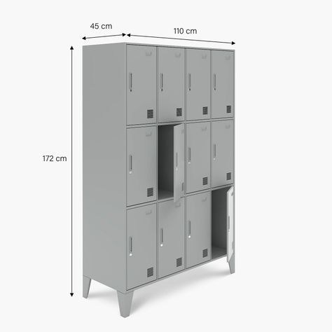 Locker metálico L4A3-4