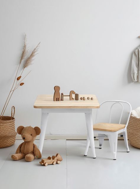 Silla Infantil Becca Natura/Blanco-6