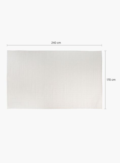 Alfombra Lana Miscanti 170x240 Crudo-6