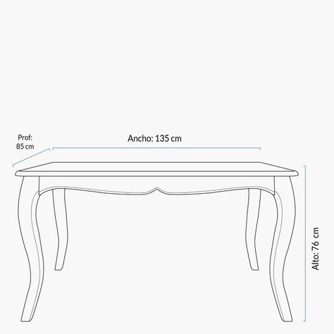 Mesa Comedor Olmo Natural 135-4