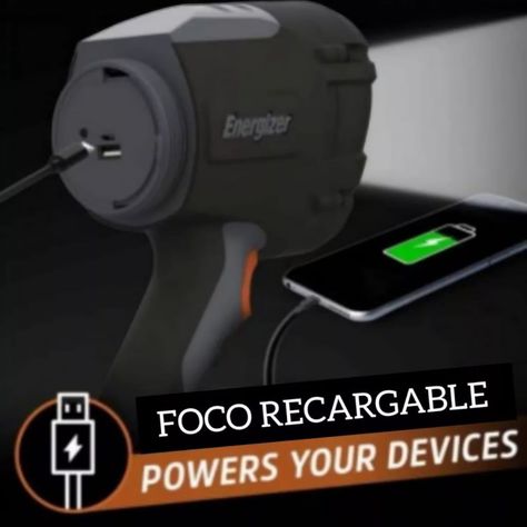 Foco Energizer Hard Case Recargable 1000 Lumens-7