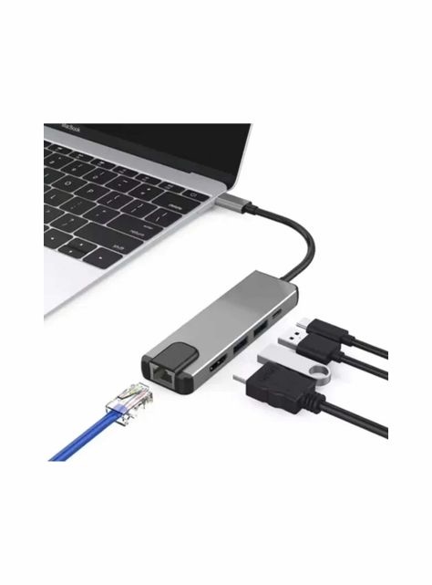 Adaptador Dock Station 5 En 1 Tecmaster Tm-100541-1